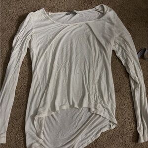 Elegant White Long Sleeve Top